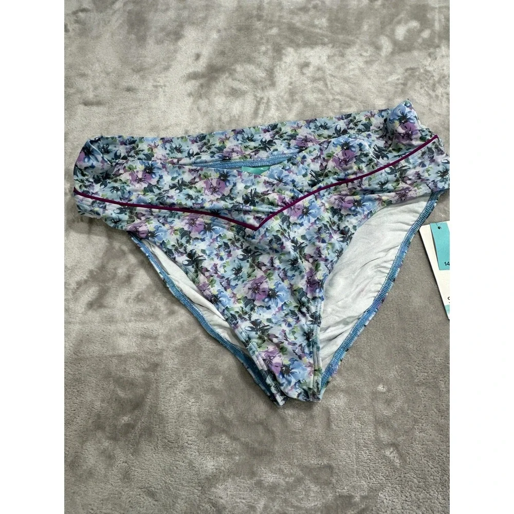 Sunset California Bikini Swim Bottom Women's‎ Size 14 Monaco Summer Lovin NWT